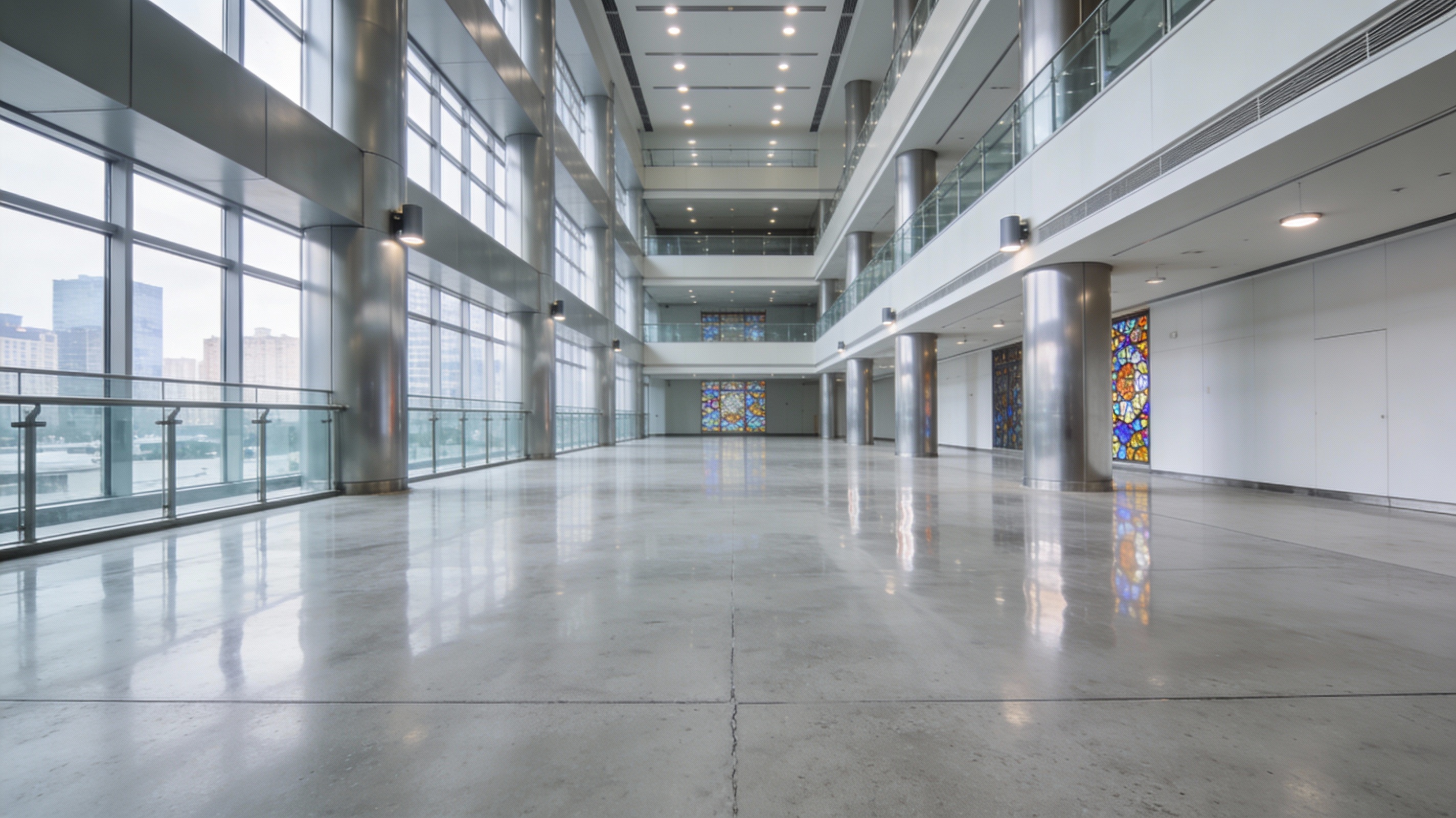 Бетон как финишное декоративное покрытие