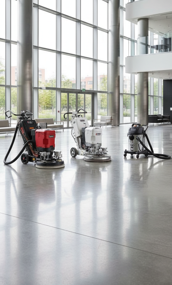 Профессиональные шлифовальные машины с планетарной
                                    системой