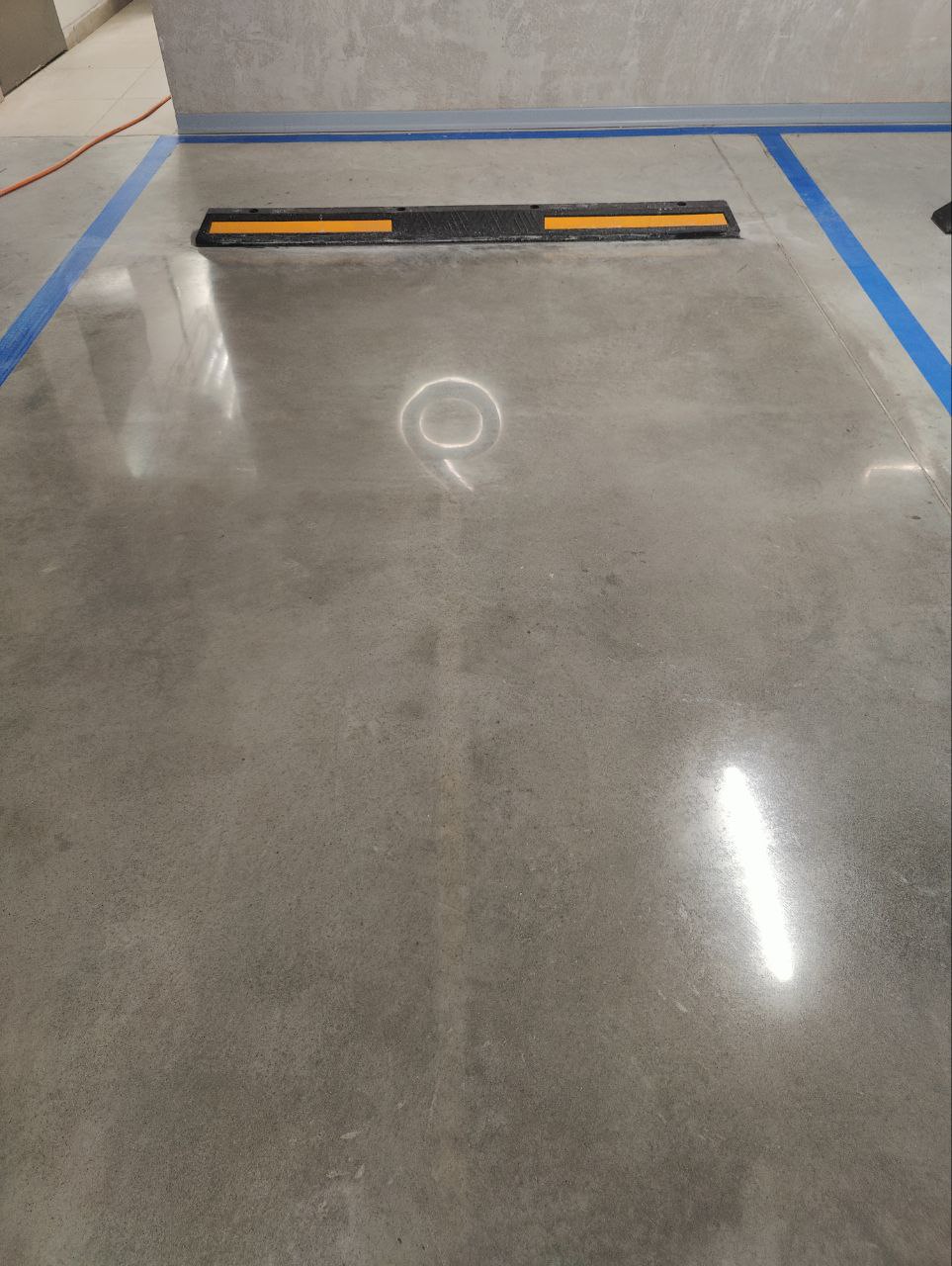 Полировка бетона — Парковка