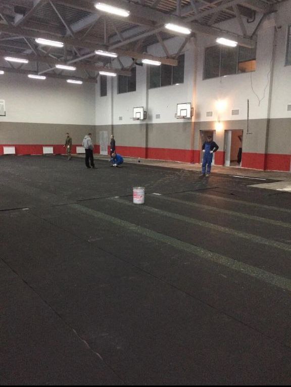 Спортивное покрытие — Школа